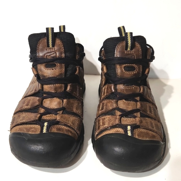 Keen Dry Leather Waterproof Outdoor Midi Hiking Shoes Brown Men's 7.5 EU 40 - Picture 6 of 14